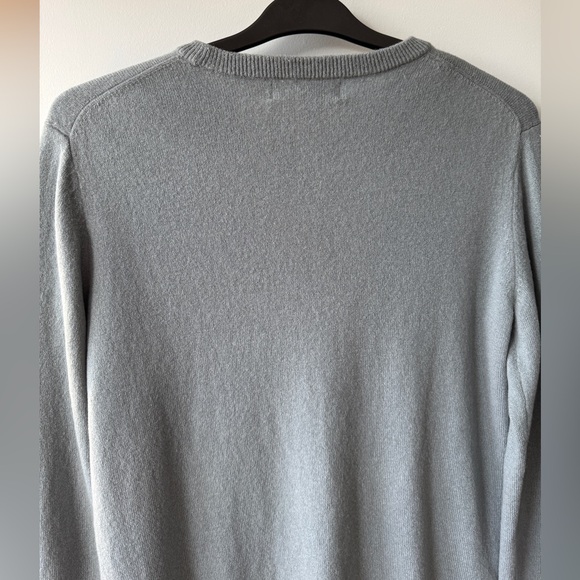 Quince 100% Mongolian Cashmere Crewneck Sweater - Dusty Blue - Size M - Picture 5 of 16